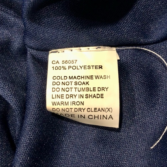 Blue Lace Dress - Picture 9 of 9